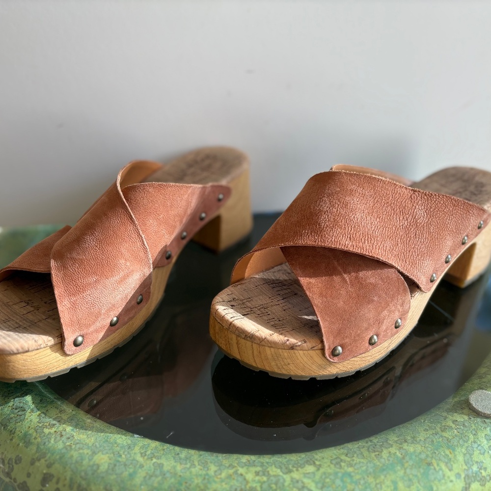 Shoes, platform ,slide